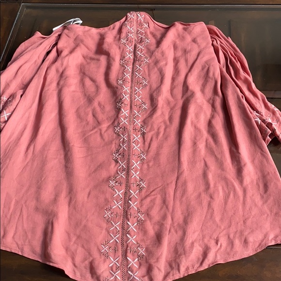 Jetset Diaries Desert Rose Mini Dress in Salmon. - Picture 3 of 11